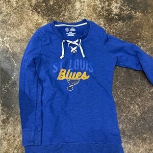 Majestic Royal Blue St. Louis Blues Sweatshirt